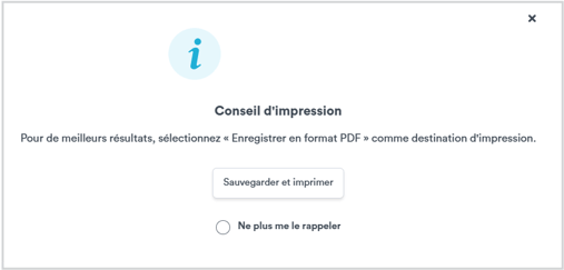 Conseil dimpression