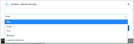 drop down option for cell mode in resident poster